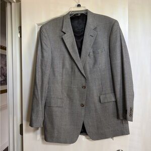Jos. A. Bank Gray Checkered Blazer